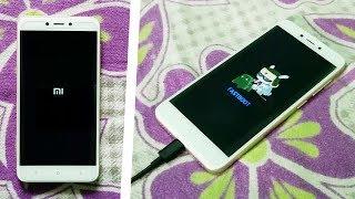 Unbrick All Redmi Phones (4 or 4X) & Flash Stock rom (Redmi Stuck at Mi Logo, Bootloop) - Hindi