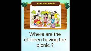 Enjoy Learning with Chum Picture Talk Picnic with Friends