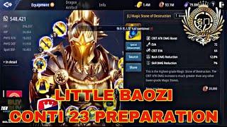 MIR4-LITTLE BAOZI DESTROYING LEGENDARY MAGIC STONE PREPARATION FOR CONSTI 23 | FAMOUS FAMILY