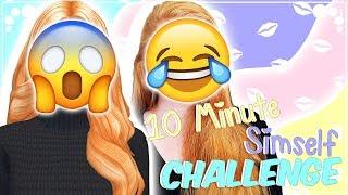 10 MIN SIMSELF CHALLENGE  (+FACE REVEAL!) | The Sims 4 | Create a Sim