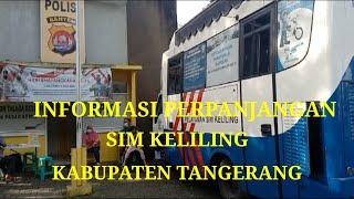 Lokasi dan Informasi Perpanjangan SIM keliling di Kabupaten Tangerang