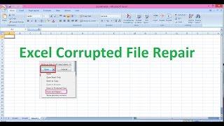 How to Repair Corrupted Excel File without Software (Easy Step)