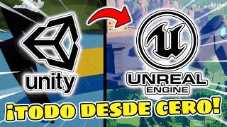 Por ESTAS RAZONES pasé mi JUEGO de Unity a Unreal Engine