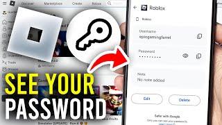 How To See Roblox Password - Full Guide