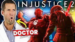 ER Doctor REACTS to BRUTAL Injustice 2 Fight Injuries