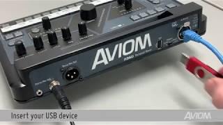 Aviom A360 Channel Manager Setup