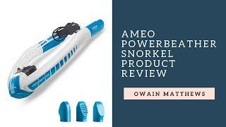 Ameo Powerbreather Swimming Snorkel Product Review