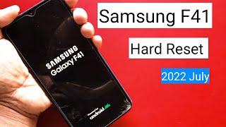 Samsung F41 Hard Reset | Factory Reset Samsung F41 2022 | F41 Remove pin pattern and password