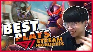 Faker Says Gold and Bronze are the SAME | T1 League of Legends Best Plays on Stream