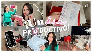 Un dia siendo MUY PRODUCTIVA | LISTA DE TAREAS  Rutina, Hábitos, Influencer, Gym, Skincare, Colab