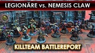 Legionäre vs. Nemesis Claw (CSM vs. Nightlords) - Killteam 2024 Einsteiger-Battlereport 04 [DE/GER]