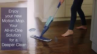 Deep Clean Hardwood Floors with the Bona PowerPlus Motion Mop