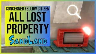 Sand Land: All Lost Property & Lango's Diary Locations | Concerned Fellow Citizen Trophy