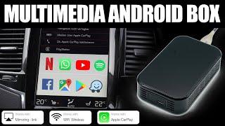 Watch YouTube, AirPlay & Netflix on your CarPlay Display | CARPLAY ANDROID BOX Volvo XC90