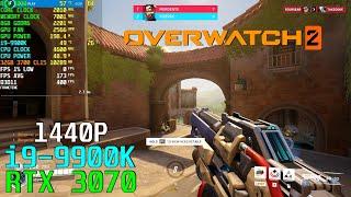 OVERWATCH 2 BETA: RTX 3070 & i9-9900K | EPIC + LOW 1440P