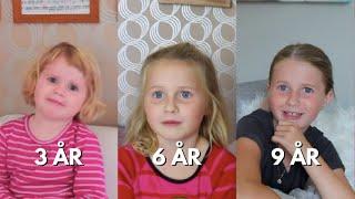 SVARAR MIN 9-ÅRIGA LILLASYSTER LIKADANT SOM NÄR HON VAR 3 & 6 ÅR?