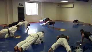 Ashihara Karate padtraining o.l.v. Sensei Peter Boer