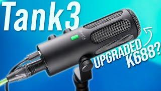 FiFine Tank3 USB/XLR Mic Review & Test (vs Røde PodMic USB, Shure MV7, Q9U, K688, PD200X & more!)