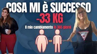 Ho perso 33 Kg | il mio problema di Salute | Perdere peso in 1 anno