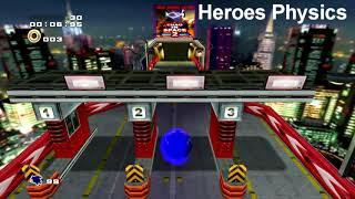 Sonic Adventure 2 with Heroes Physics