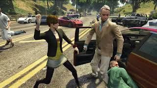 GTA FUNNY NPC FIGHTS Vol.28