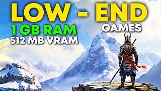 Top 40 Amazing Games For LOW END PC | 1GB RAM | 2GB RAM | 64MB | 128MB | VRAM