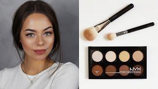 NYX CONTOUR & HIGHLIGHT PRO PALETTE / BEAUTY ON A BUDGET