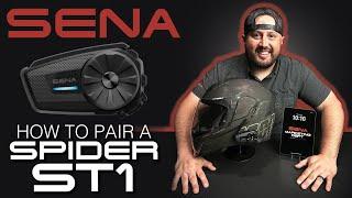 Sena Spider ST1| Phone Pairing | Motorcycle Mesh Comms