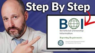 How To File The BOI Report With FINCEN Correctly!