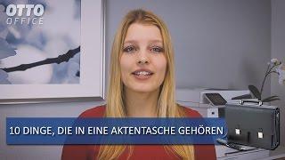 10 Dinge die in eine Aktentasche gehören