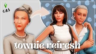 EA Hire me to Refresh Your Townies | From Bitter to Baddie Agnes Crumplebottom + Tray + CC #11