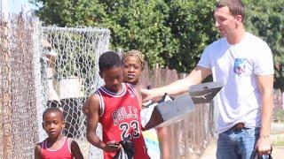 Giving Away Jordans In Compton