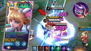 META JOY GUIDE TO BEAT UNLI SHIELD & REGEN META HERO!! NEW BUILD & EMBLEM JOY - MLBB