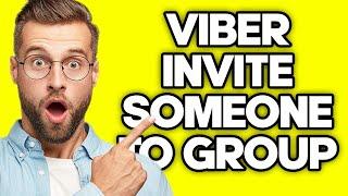 How To Invite Someone To Group in Viber (2023)