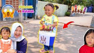 BAYI LUCU JADI PENJUAL ES KULKUL LUCU BANGET KEMBAR ?! RERE CHANNEL