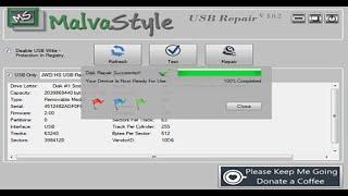 How To repair Usb Flash Drive With Malva Style | By | Information Ocean | In | Urdu