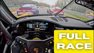 INSANE POV Wet Race in Porsche Cup at Spa-Francorchamps