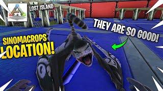 How To Tame A Sinomacrops! The Best Flyer In The Game! ARK Lost Island