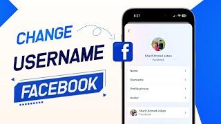 how to change username on facebook ?