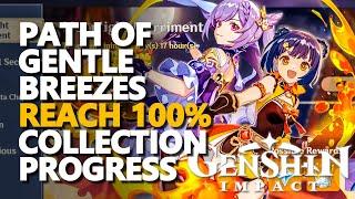 Path of Gentle Breezes Genshin Impact  100%