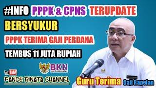 Gaji Guru PPPK 2021 Tahap 1 Akhirnya Cair Langsung Rapelan | Info P3K dan CPNS Terbaru Hari ini