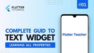 Text Widget in Flutter | Flutter Text