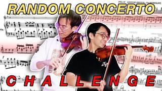 Random Violin Concerto Challenge