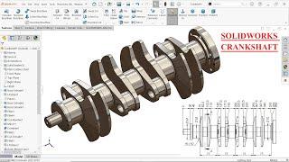 SolidWorks Crankshaft Tutorial (Multibody Part) Exercise 193