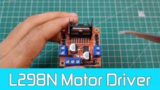 Controlling DC Motors with L298N Motor Driver