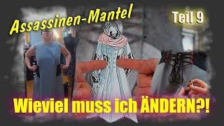 #9 Wie sieht der Mantel jetzt aus??! Anproben und Änderungen ‖ Mantel im Stil von Assassin´s Creed