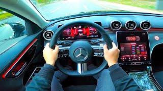 2022 Mercedes Benz C Class C200 AMG-Line - pov test drive