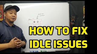 HOW TO FIX CAR IDLE ISSUES (RPM goes Up and Down Idles Rough and Shakes)