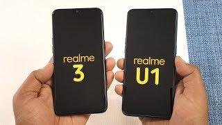 Realme 3 vs Realme U1 SpeedTest & Camera Comparison