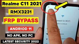 Realme C11 2021 Frp Bypass (RMX3231) Andriod 11 | Realme C11 2021 Google Account remove New Solution